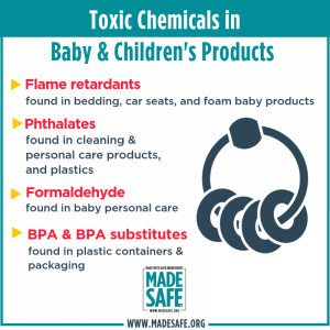 toxic chemicals in babys products