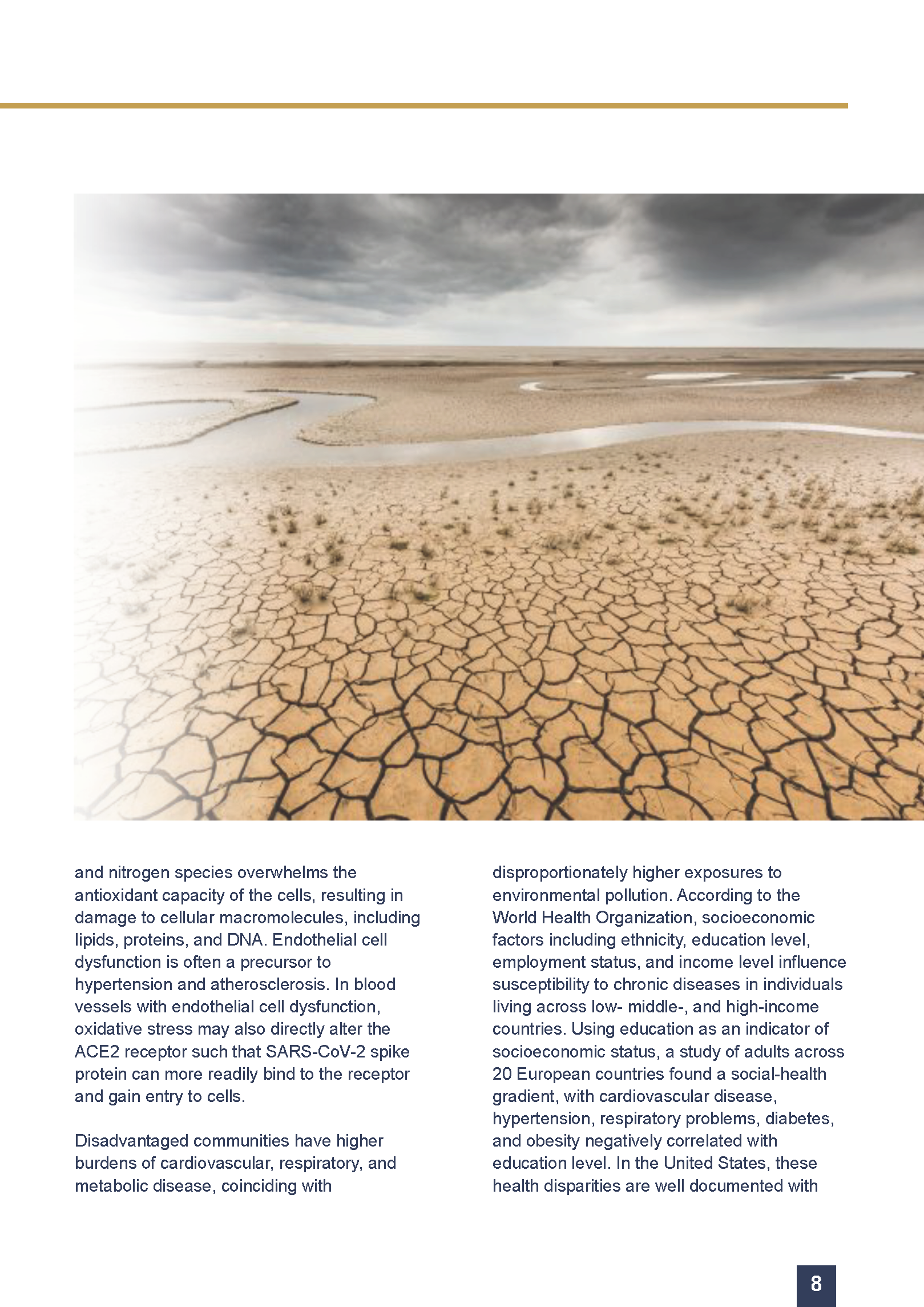 Climate change, EJ and COVID page 9