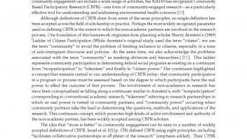 Aligning community-engaged research to context page 2