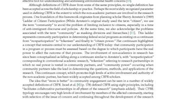 Aligning community-engaged research to context page 2