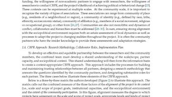 Aligning community-engaged research to context page 5