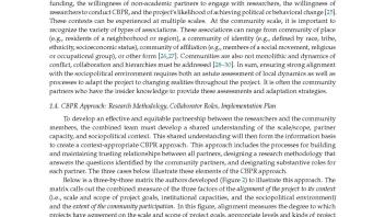 Aligning community-engaged research to context page 5