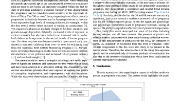 Wildfire Study Reproductive Toxicology Pinkerton 