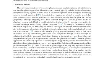 Health disparities research