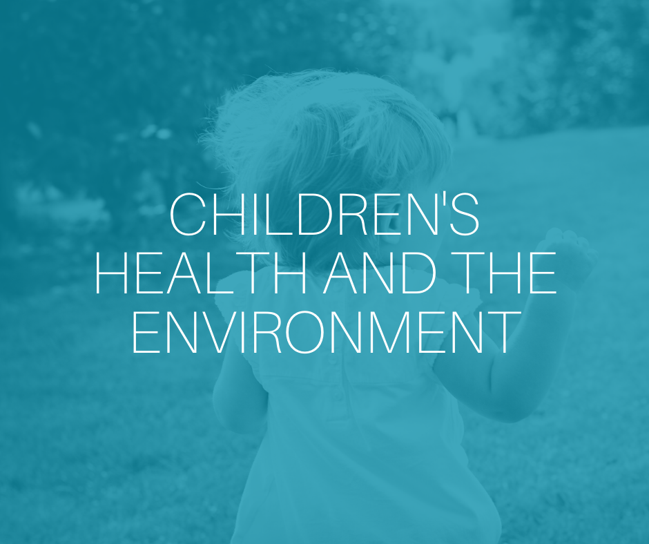 Children's health and the environment 