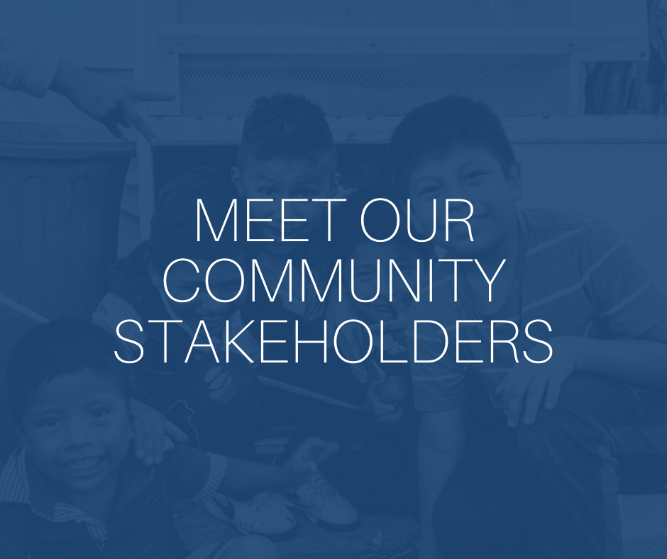 Meet our community stakeholders