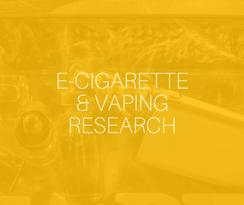 E-Cigarette & Vaping Research