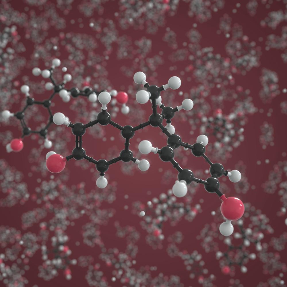 Bisphenol A molecule