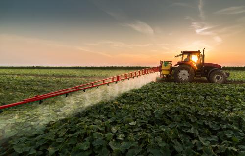 Pesticides application in the Central Valley