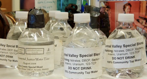 contaminated water