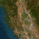 Northern California Hybrid Map