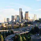 Cars on freeway
