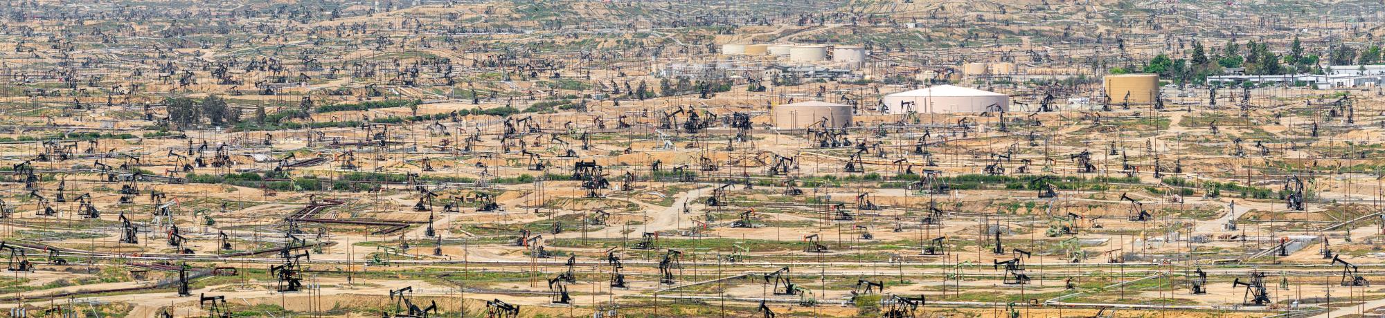 Oil refinery in the San Francisco Bay Area